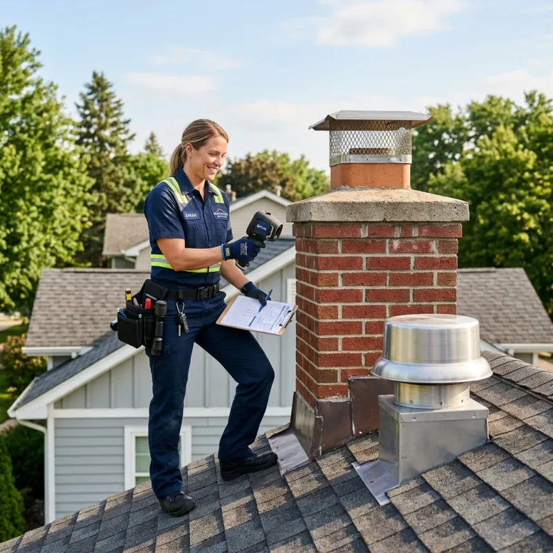 Technician removing a deceased bird from an indoor space in Ceres